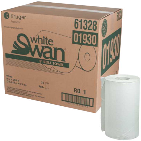 White Swan®² Long Roll Towel - Kruger Products : Away from home